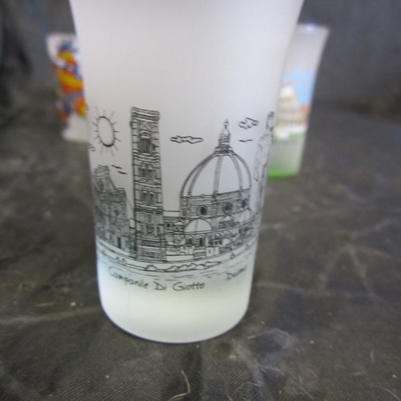 VINTAGE SOUVENIR SMALL GLASSES FROM OTHER COUNTRIES SET OF 5, BUY 1 OR ALL $5EA - Picture 10 of 10